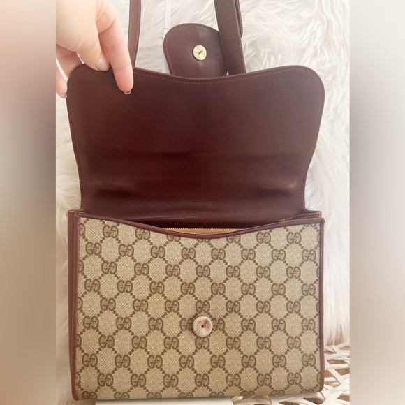 Vintage Gucci GG Supreme Web Sherry Line Bag - Picture 9 of 16